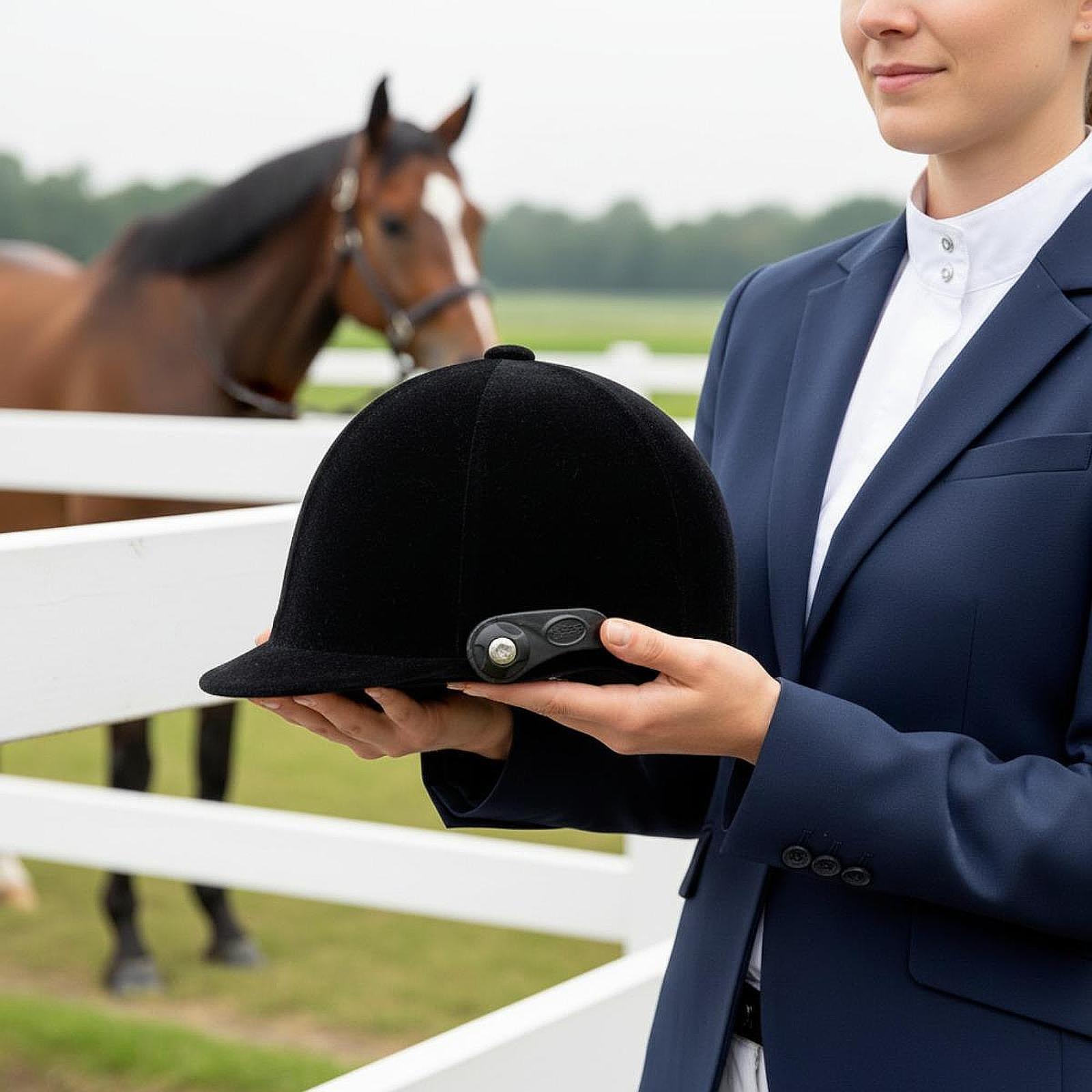 Equestrian Helmet - 耐衝撃性乗馬ヘルメットソフトライニング安全屋外サイクリングロードバイクキャップ子供用乗馬用