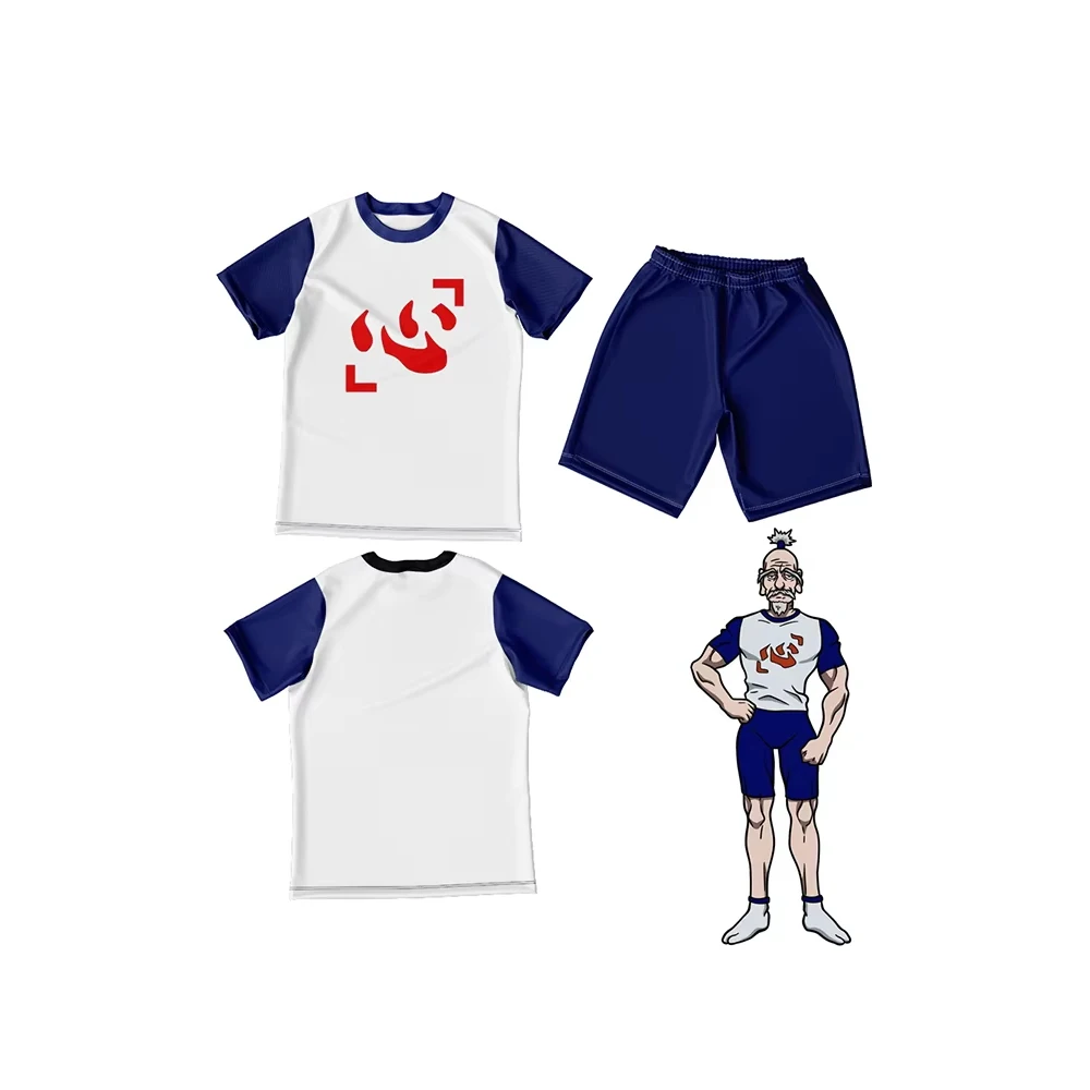 Outdoor Sports Leisure - メンズ夏の新 3D 印刷アニメネテロハンター X ハンター Tシャツショーツアウトドアストリートレジャースポーツファッションレジャーセット