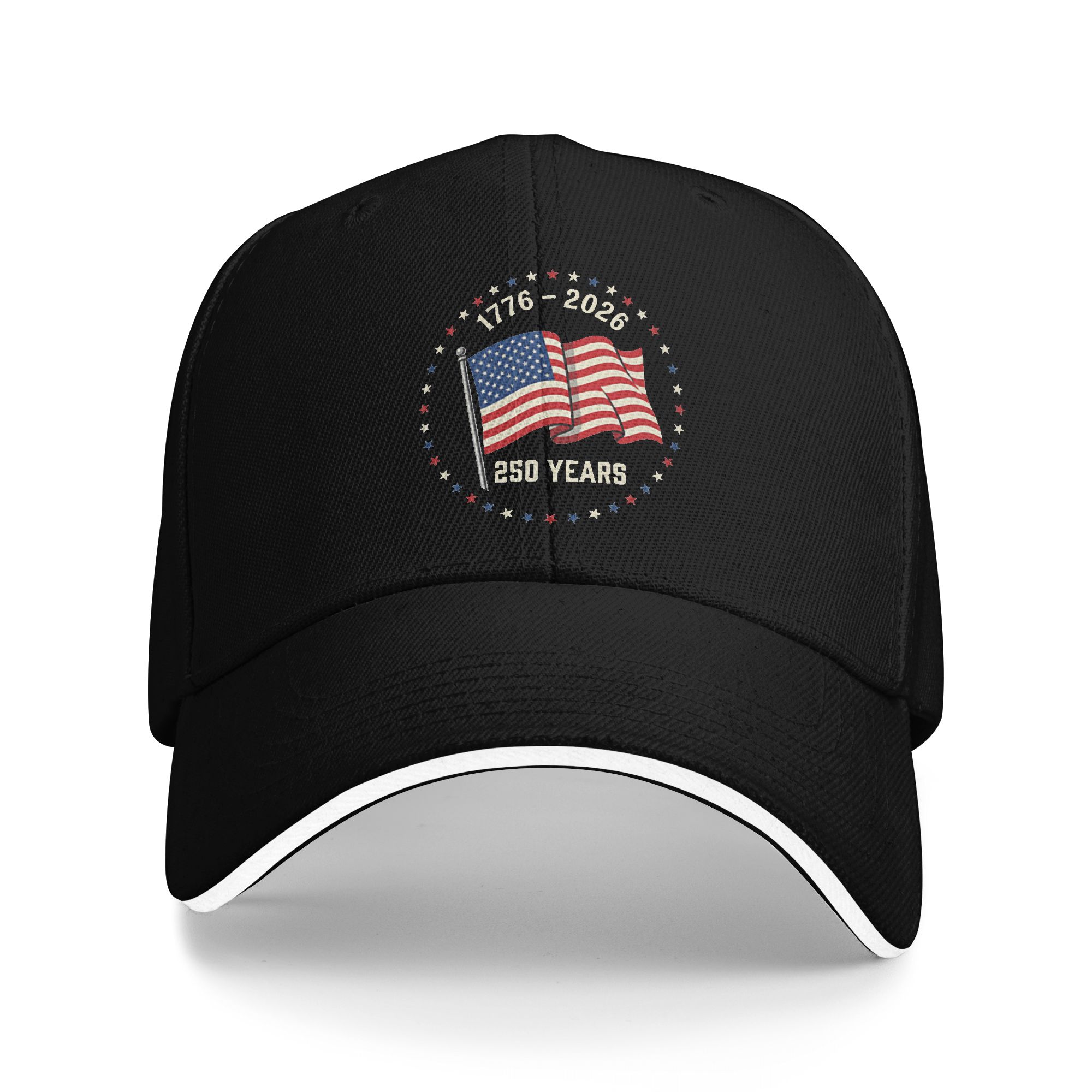 Outdoor Sport Usa - 7月4日 アメリカ250周年記念 サンドイッチベースボールキャップ カジュアル USA メンズ