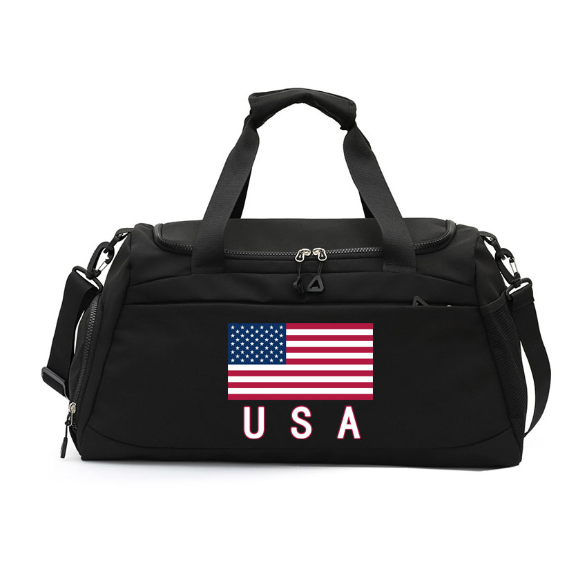 Outdoor Sport Usa - アウトドア スポーツ ジム ハンドバッグ クロスボディバッグ シューズポケット付き