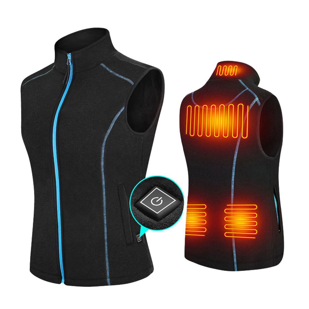 Outdoor Sport Winter Jacket - 加熱された電気温水ベスト,女性用,スマート加熱,スポーツ,アウトドア,冬