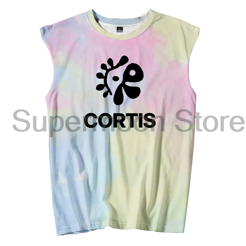 Outdoor Sport Logo - Kpop CORTIS ロゴタンクトップユニセックスノースリーブスポーツベスト女性男性アウトドアストリートトップス