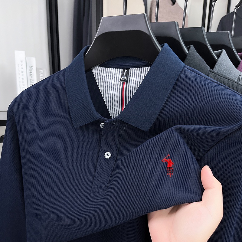 2026年ファッションメンズ定番ブランド馬術刺繍ポロシャツ春 - Polo Shirt Equestrian のレビューと価格