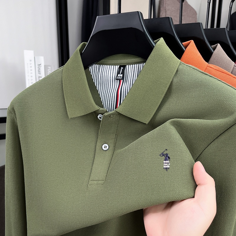 2026年ファッションメンズ定番ブランド馬術刺繍ポロシャツ春 - Polo Shirt Equestrian のレビューと価格