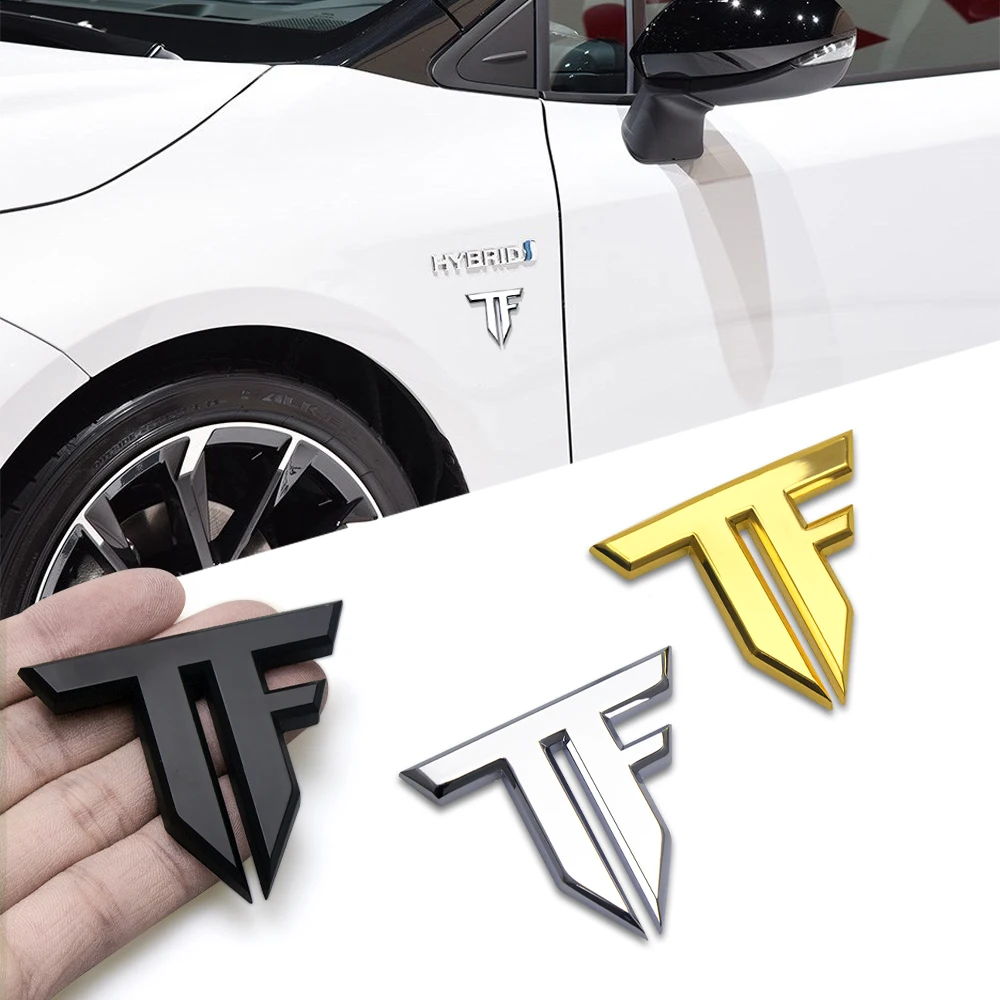 1pc 3D メタル TF エンブレムバッジ車のデカールクロ - Outdoor Sport Logo のレビューと価格