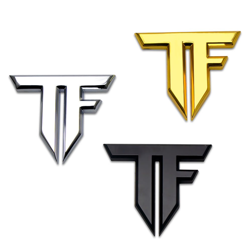 1pc 3D メタル TF エンブレムバッジ車のデカールクロ - Outdoor Sport Logo のレビューと価格