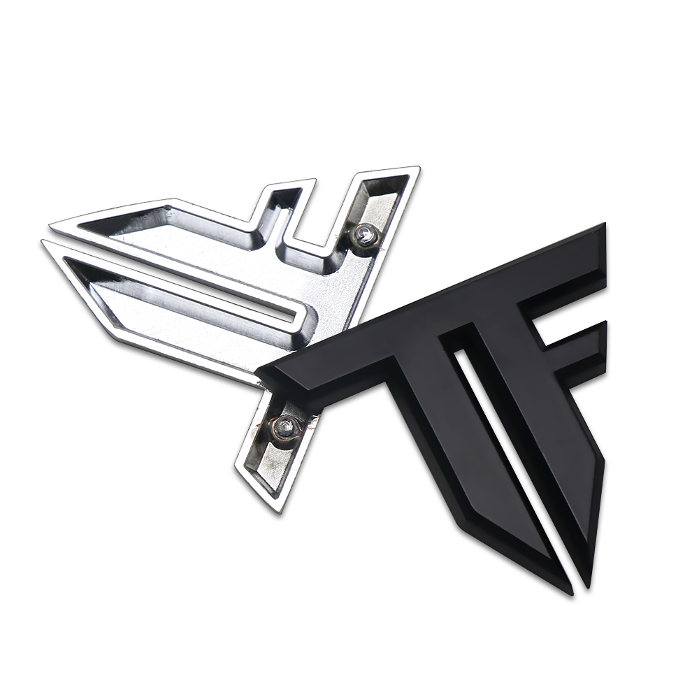 1pc 3D メタル TF エンブレムバッジ車のデカールクロ - Outdoor Sport Logo のレビューと価格