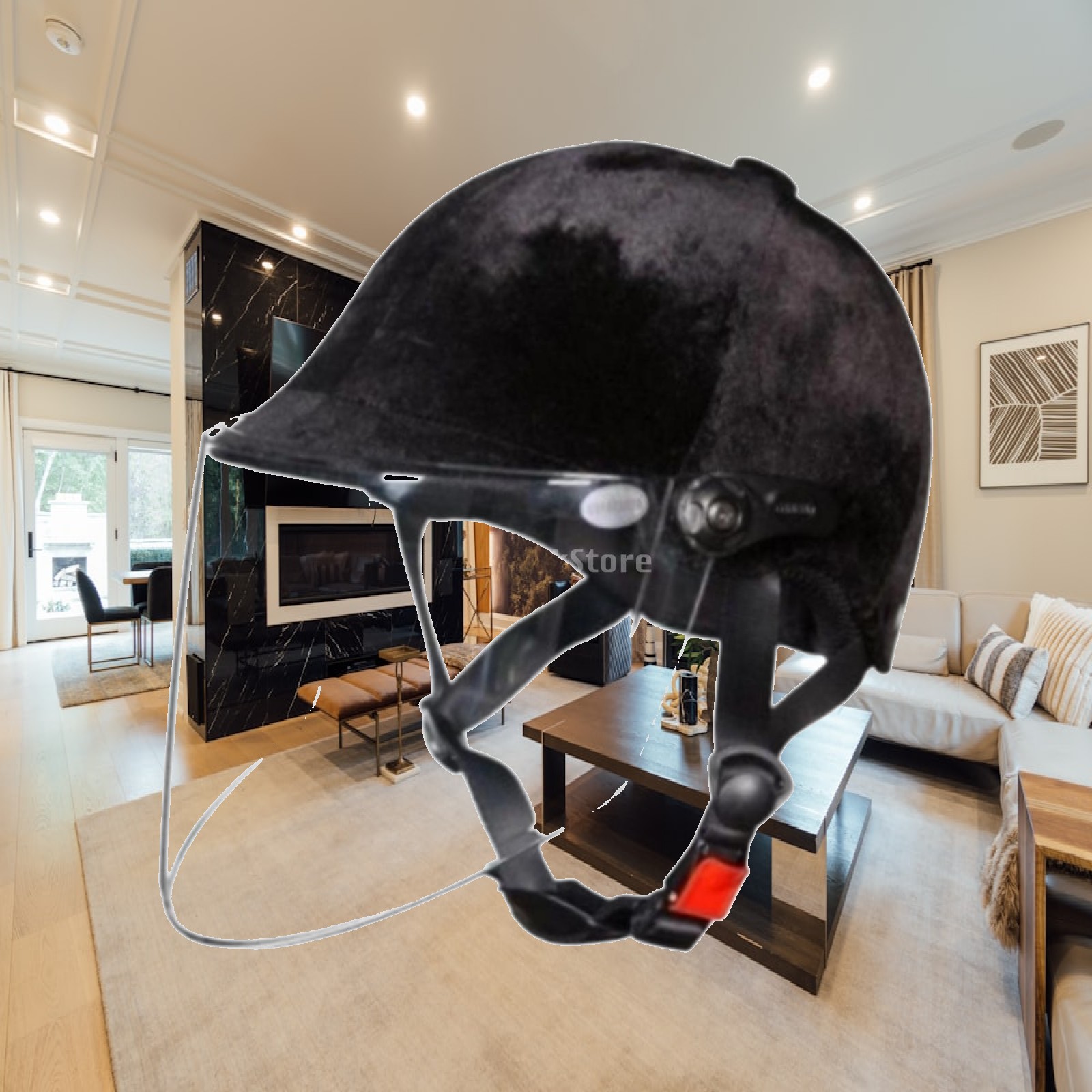 調節可能なポニー乗馬用ヘルメット 通気性のある軽量乗馬用キャ - Equestrian Helmet のレビューと価格