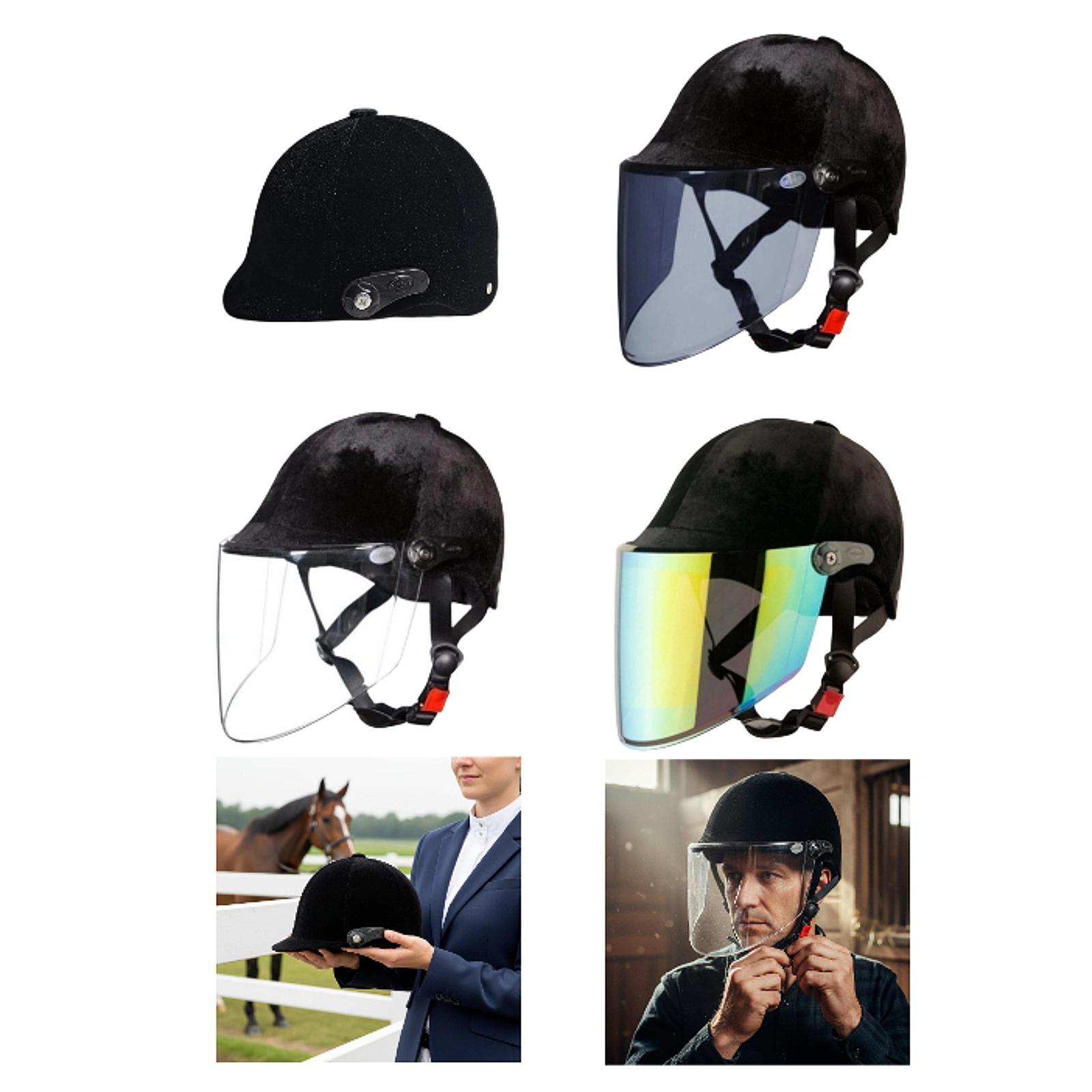 調節可能なポニー乗馬用ヘルメット 通気性のある軽量乗馬用キャ - Equestrian Helmet のレビューと価格