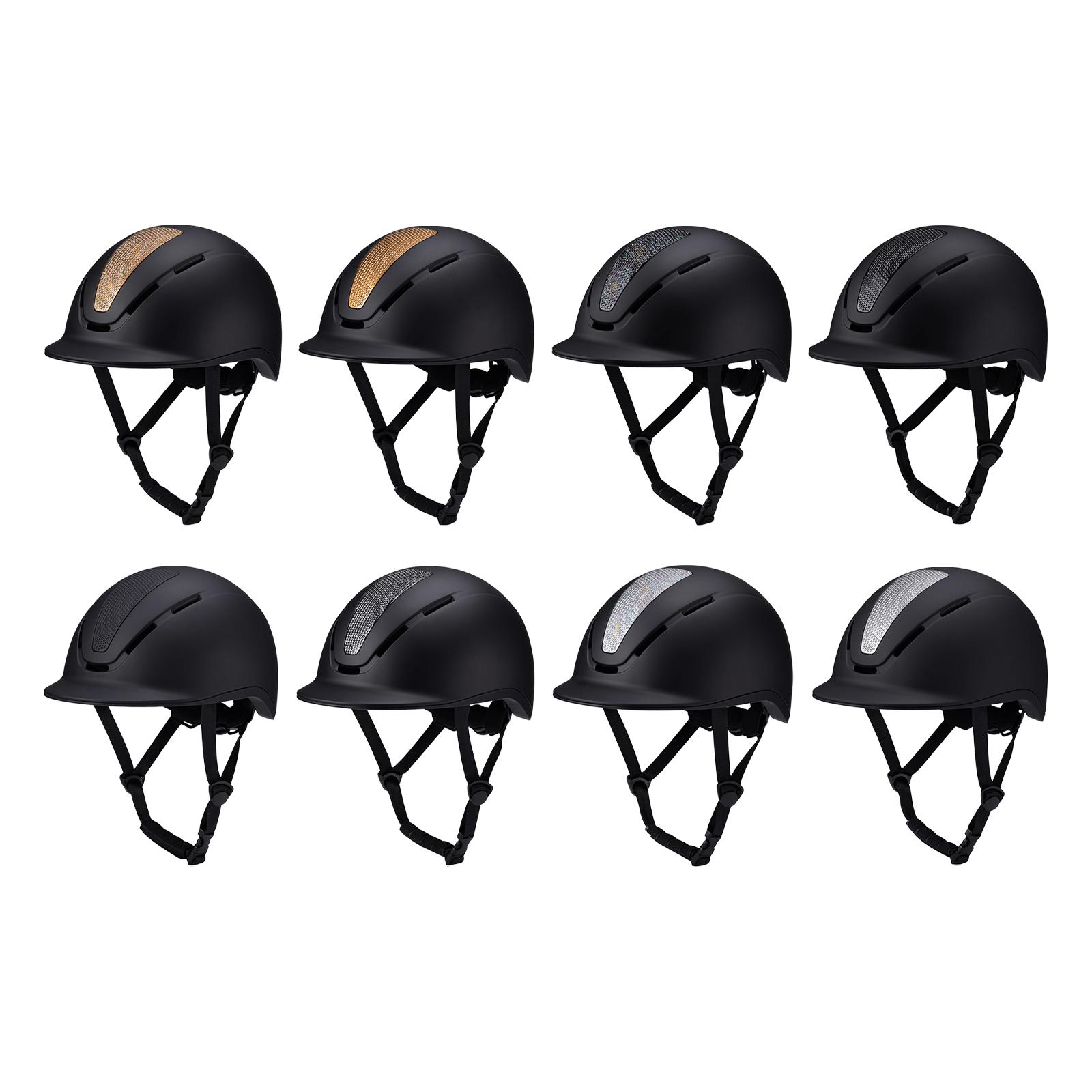 乗馬用ヘッドギア 調節可能なチンストラップ PC EPS 耐 - Equestrian Helmet のレビューと価格