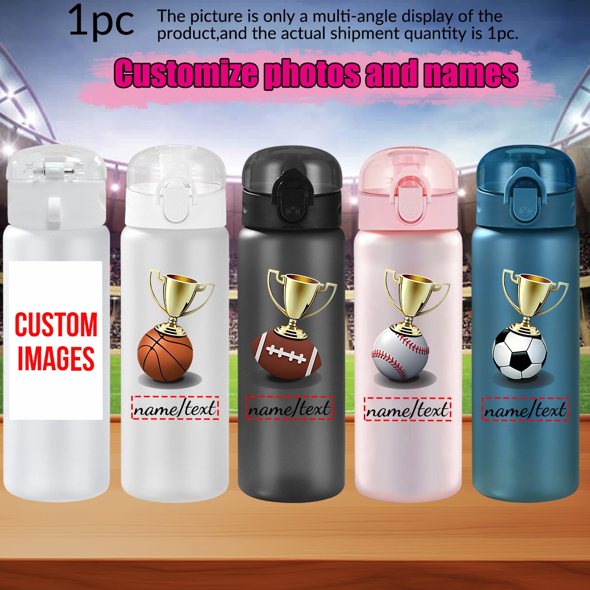 1個入り カスタム写真名入り 780ml/26oz アウトド - Outdoor Sport Name のレビューと価格