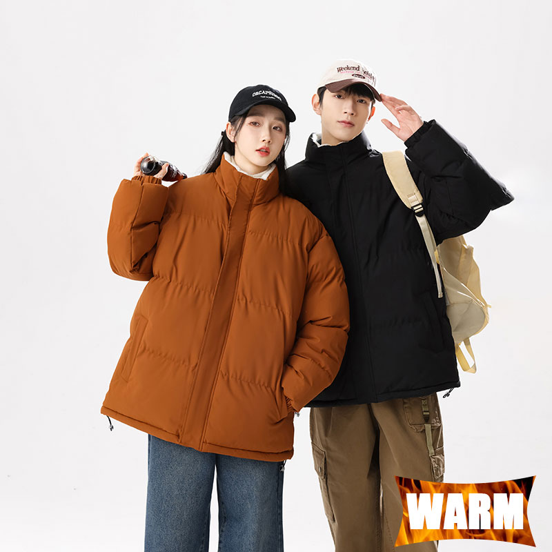 冬用アウトドアジャケット 防風 スタンドカラー 暖かい 無地 - Outdoor Sport Winter Jacket のレビューと価格