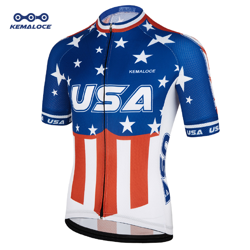KEMALOCE バイクジャージ USA ネイビー インター - Outdoor Sport Usa のレビューと価格