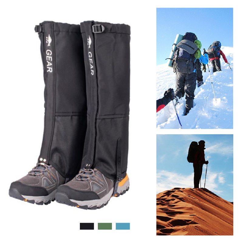 屋外ハイキング防水雪レギンスゲートル男性女性スキー登山砂漠ト - Outdoor Sport Leggings のレビューと価格
