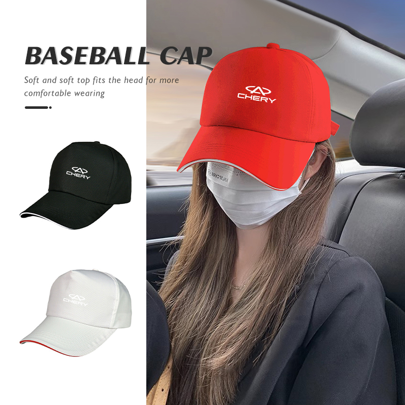 カスタム調整可能な車のロゴ野球帽スポーツユニセックス屋外帽子 - Outdoor Sport Logo のレビューと価格