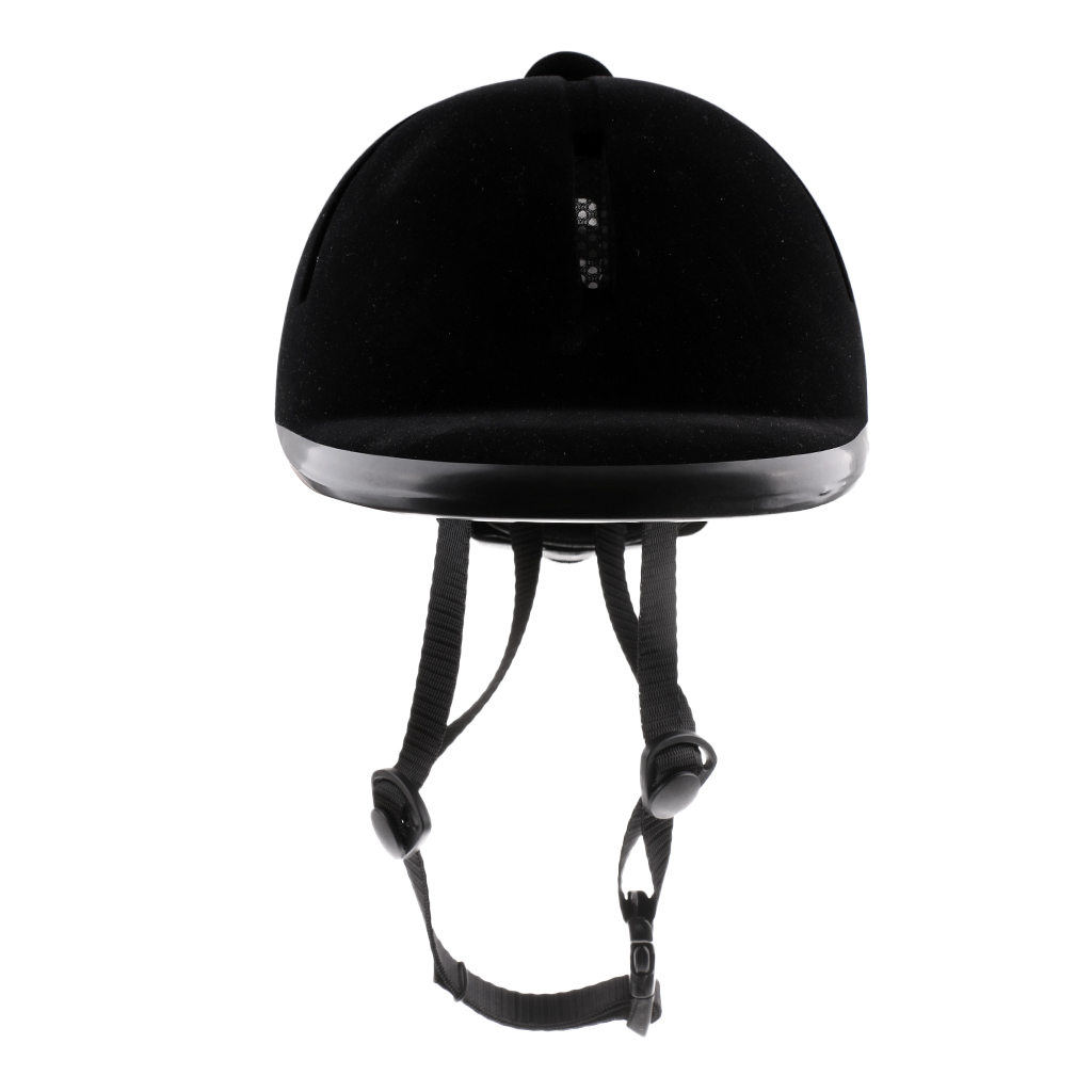 子供乗馬ヘルメット調整可能なベルベット馬術ライダーヘルメット - Equestrian Helmet のレビューと価格