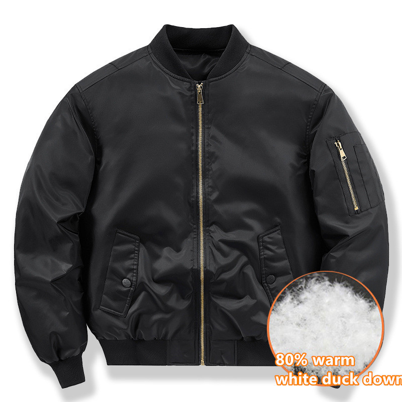 メンズエアフォースジャケット,冬用メンズショートジャケット, - Outdoor Sport Winter Jacket のレビューと価格