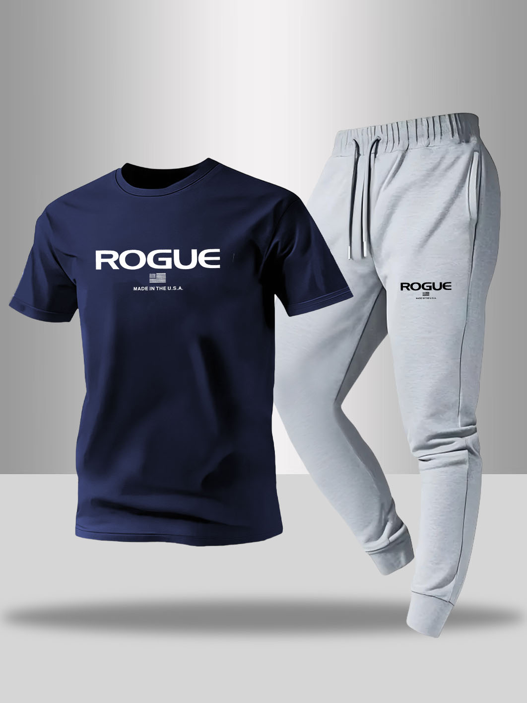 メンズ春夏ホームアウトドア快適Tシャツセットプリントメンズス - Outdoor Sports Leisure のレビューと価格