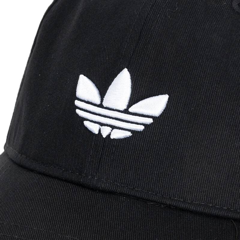 アディダス ブラック ベースボール キャップ ソフト コット - Outdoor Sport Logo のレビューと価格