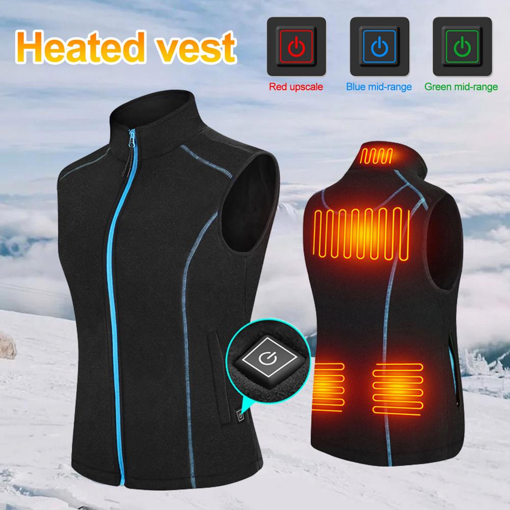 加熱された電気温水ベスト,女性用,スマート加熱,スポーツ,ア - Outdoor Sport Winter Jacket のレビューと価格