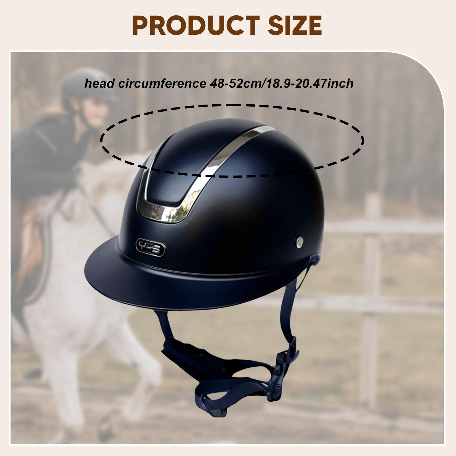 乗馬用ヘルメット 実用的で調節可能な頭囲48-52cm、取り - Equestrian Helmet のレビューと価格